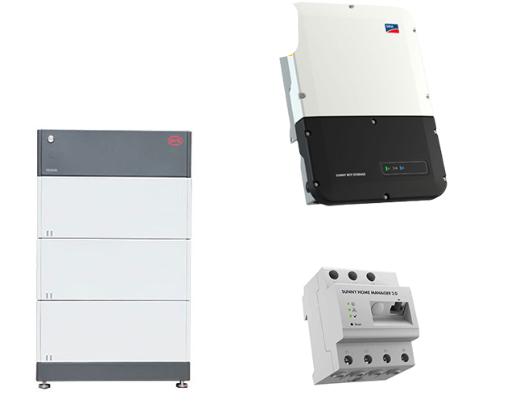 BYD B-BOX HVS 7.7 + SMA SB STORAGE 3.7 - Beste Prijs | SmartEnergyDeals.nl
